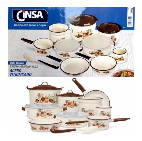 Bateria De Cocina CINSA BATARMONIA 1