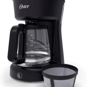 Cafetera OSTER 12 Tzas Con Filtro Color Negro BVSTDCS12BN