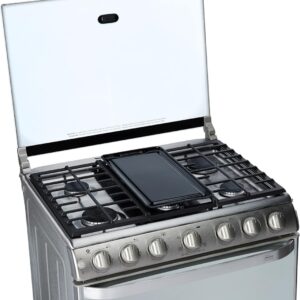 Estufa MABE 6Q Acero Inox. 76 Cm DEM7673CFIX2