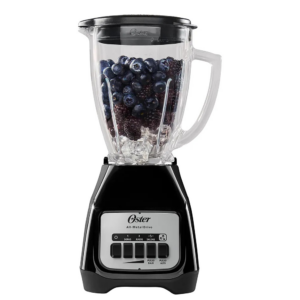 Licuadora OSTER Negra 4 Vel. Vaso Vidrio BLSTKAGBPB