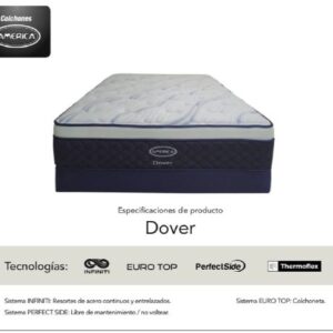 Colchon DOVER AMERICA Matrimonial COLDOVERMAT