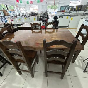 Antecomedor SUSHI 6 Sillas OAXACA