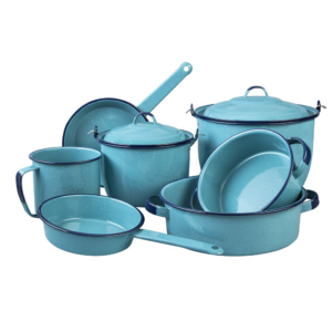 Bateria CINSA Huasteca Azul Turquesa 9pz