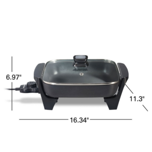 Sarten Electrico HB 1500W Color Negro Proctor Silex 38526PS